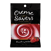Creme Savers&nbsp;Hard Candy&nbsp;Strawberry & Creme Full-Size Picture
